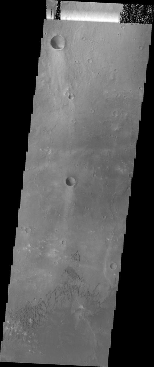 The sand dunes in this image are located on the floor of Herschel Crater.