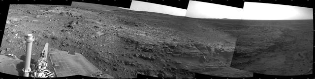 NASA image: Spirit View Beside Home Plate on Sol 1823