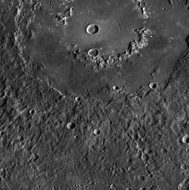 Raditladi basin, imaged during MESSENGER first Mercury flyby and named in April 2008, is intriguing for several reasons.