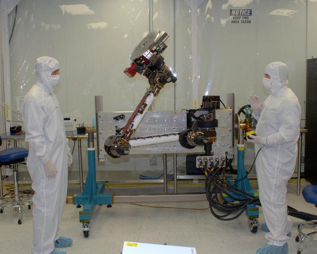 NASA image: The Rover Gets Strong-Armed