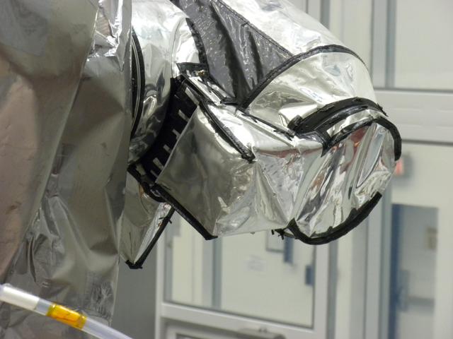 NASA image: Diviner Following Integration to the Lunar Reconnaissance Orbiter LRO