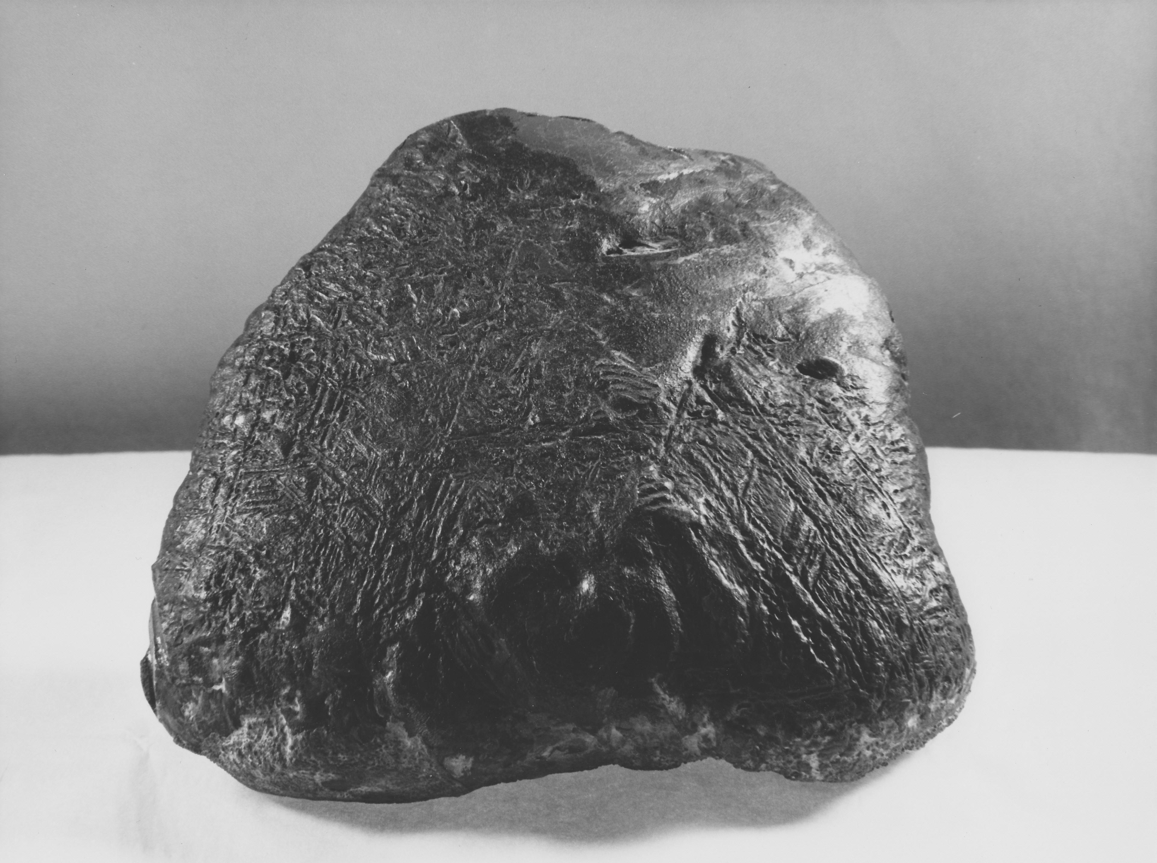 Iron-Nickel Meteorite from Texas with Triangle-Pattern Texture