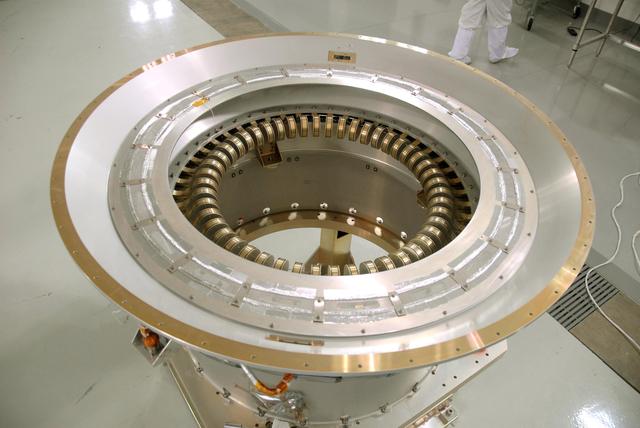 NASA image: View of Flexure Springs on NASA WISE Spacecraft