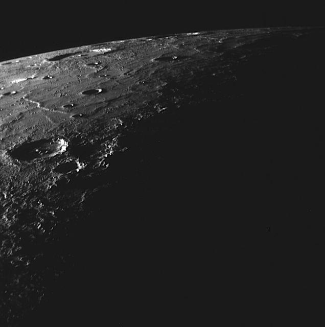 NASA image: Tip of the Crescent