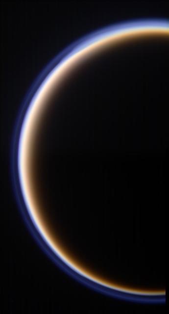 NASA image: Enigmatic Titan