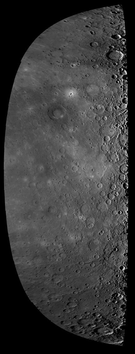 Approach Mosaic from Mercury Flyby 3   
