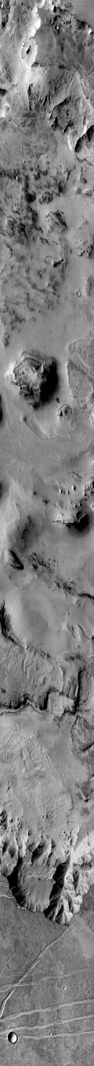 Melas Chasma Floor