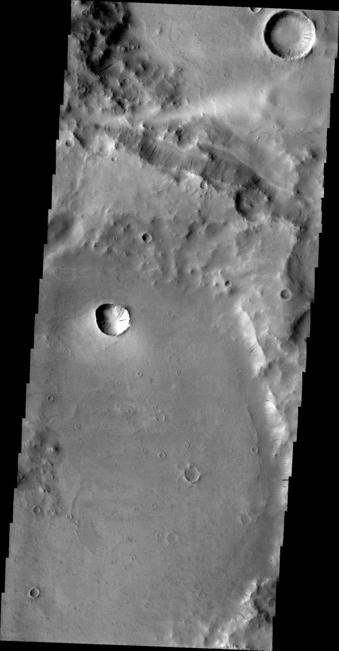 Dark Slope Streaks near Henry Crater