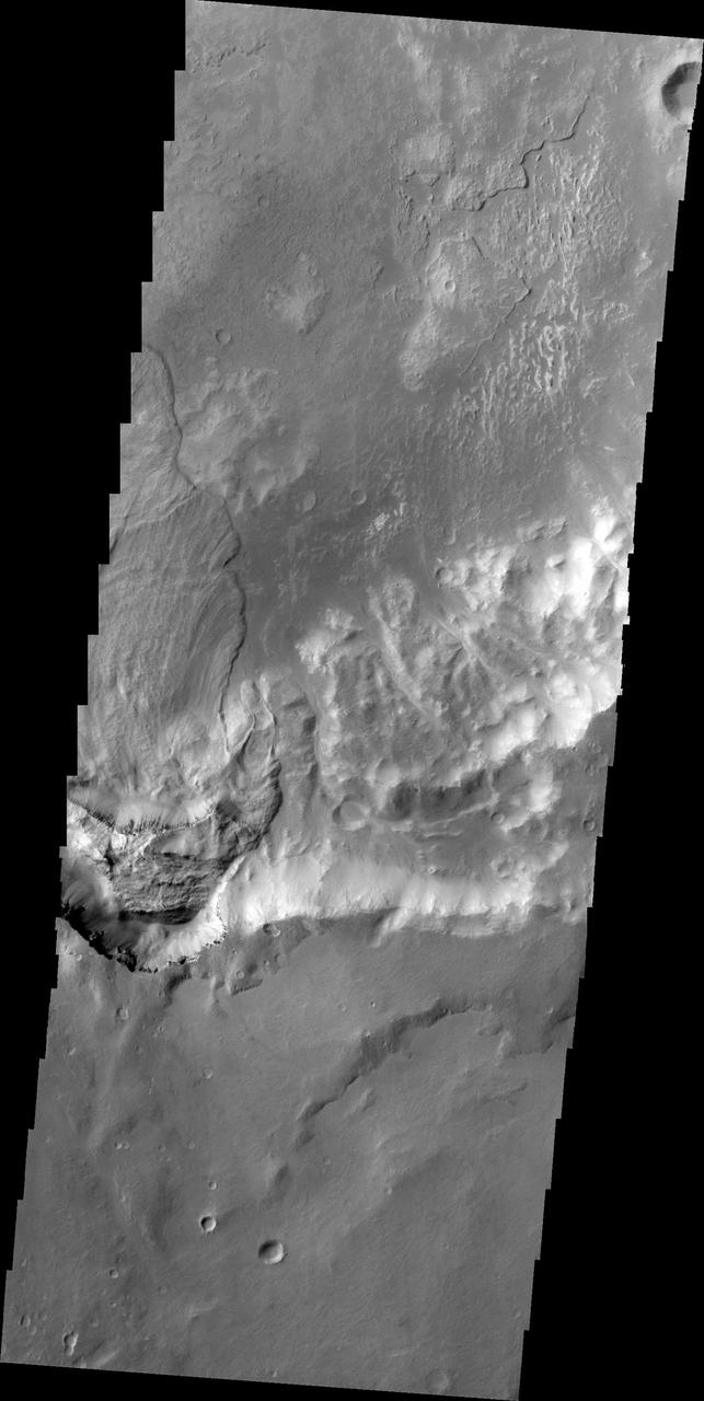 Landslide Southwest of Holden Crater