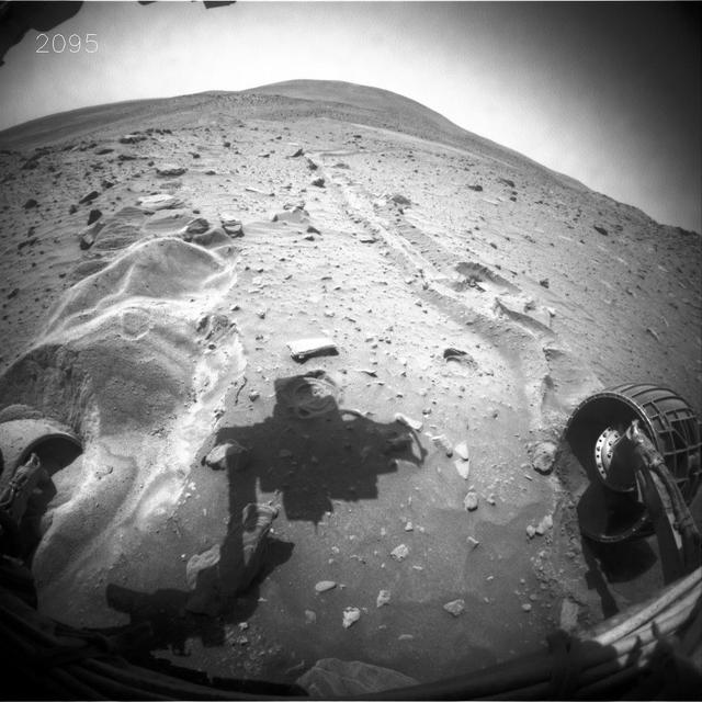 NASA image: Little Movement in Spirit Sol 2099 Drive