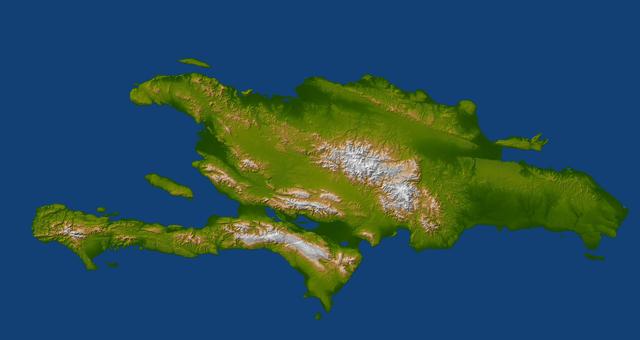 NASA image: Hispaniola