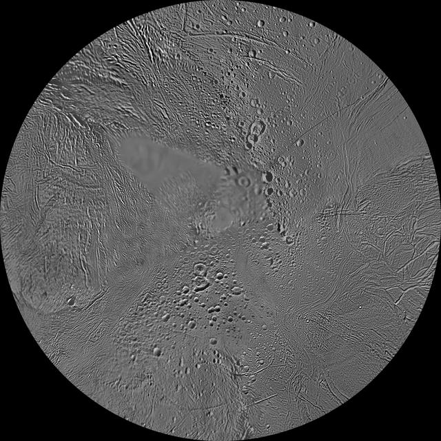 NASA image: Enceladus Polar Maps - February 2010