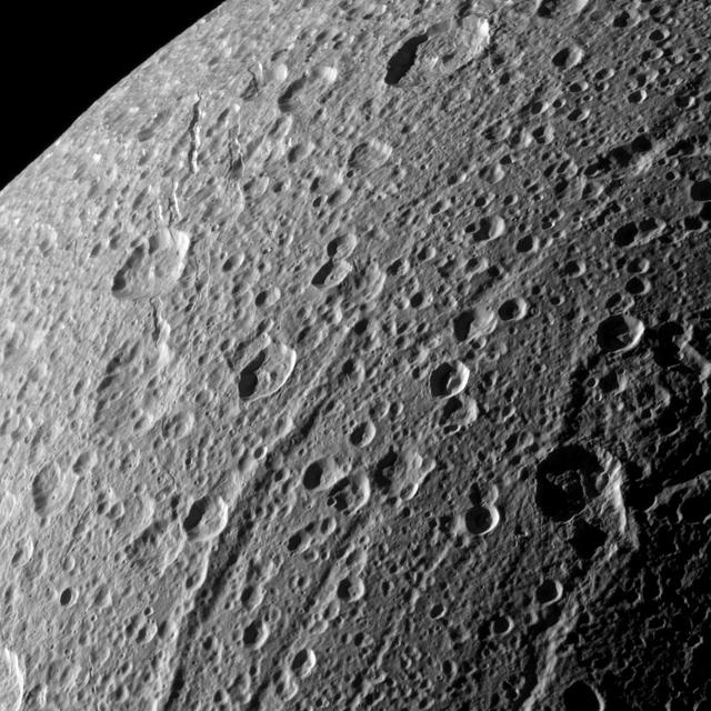 Flying Over Dione