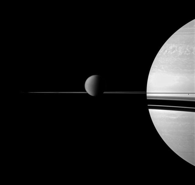 NASA image: Moons Small to Large