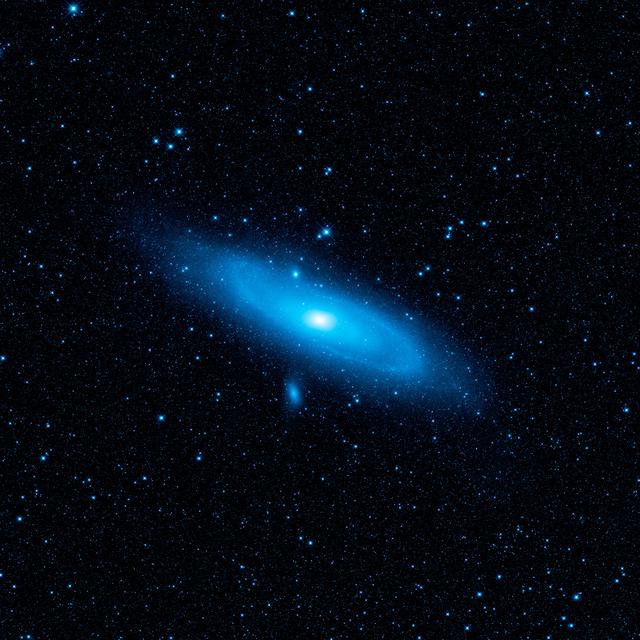 NASA image: Warped Andromeda