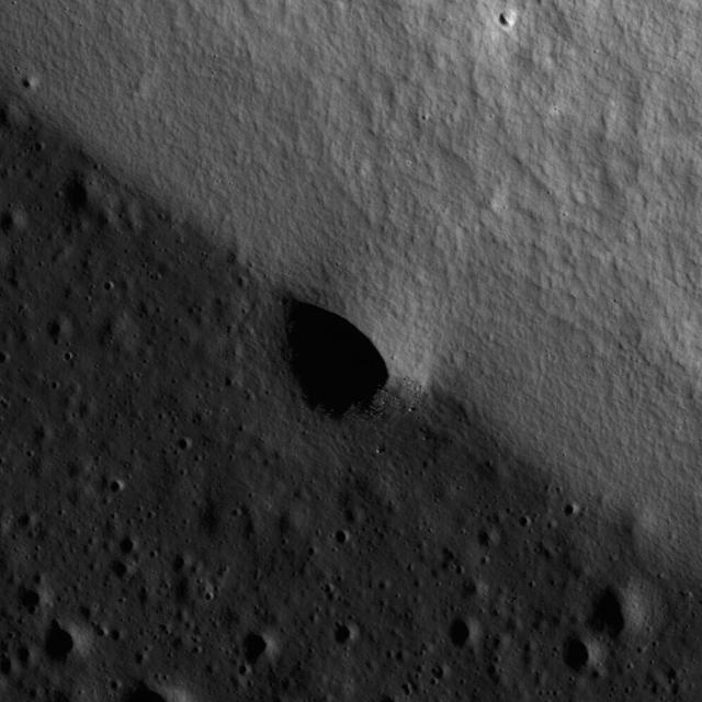 NASA Lunar Reconnaissance Orbiter looks at a mare-highlands boundary in northern Mare Frigoris.