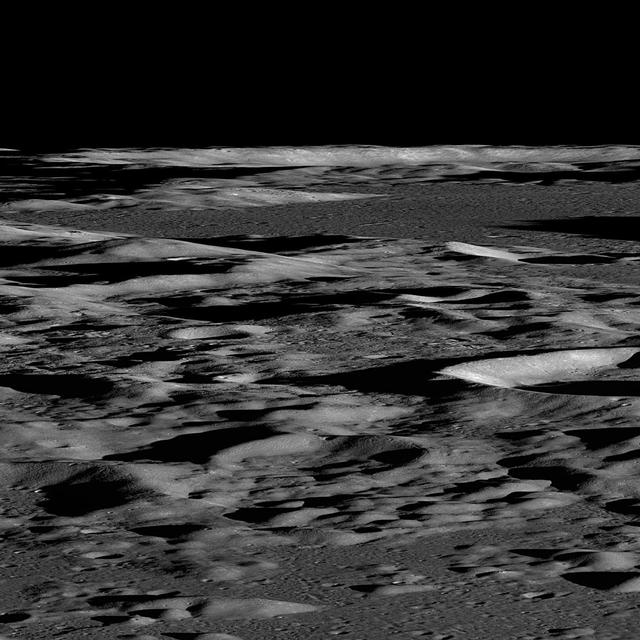 Several sequences were acquired by NASA Lunar Reconnaissance Orbiter looking across the illuminated limb to quantify scattered light.