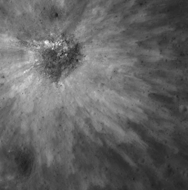 NASA image: Intricate Young Ejecta Blanket in Ancient Murchison Crater