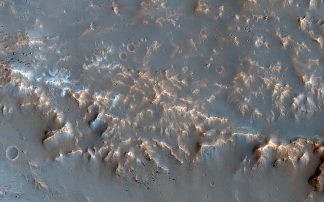 NASA image: Well-Preserved Impact Ejecta and Impact Melt-Rich Deposits in Terra Sabaea