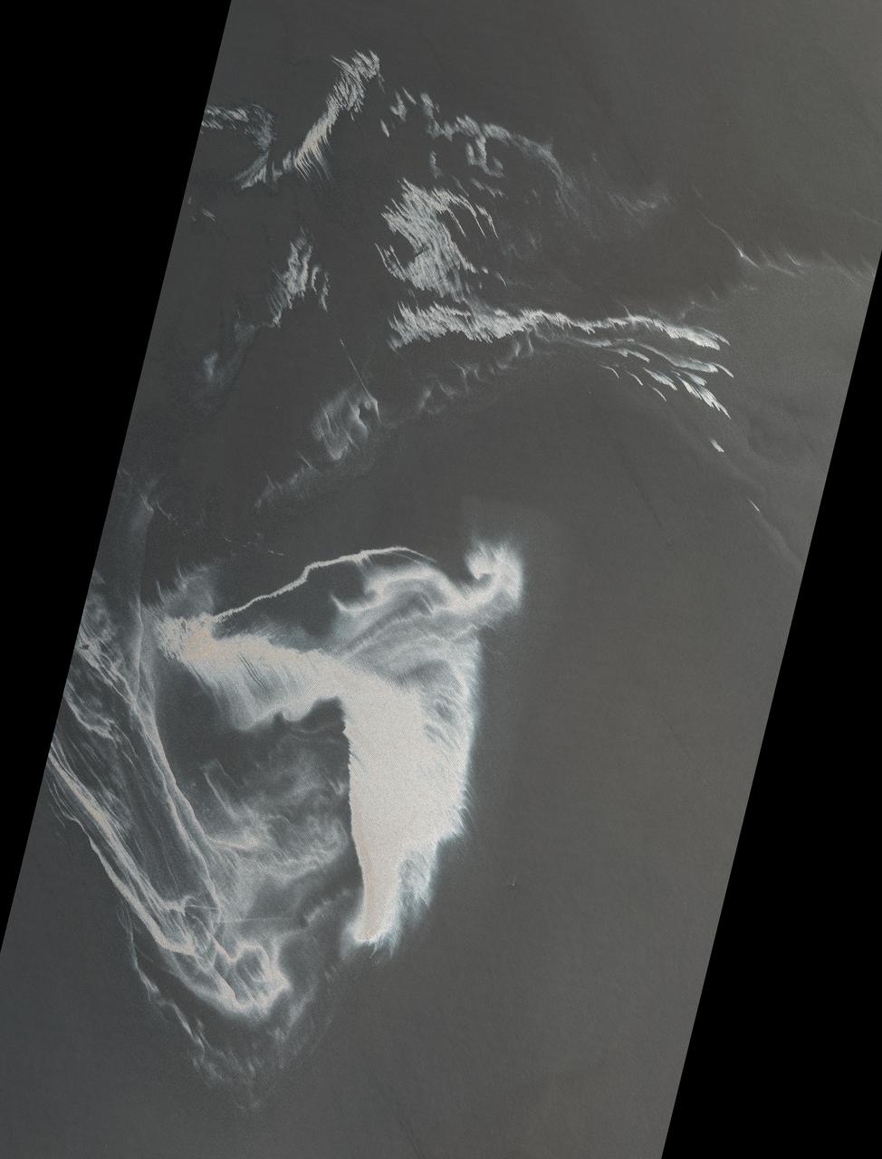 This image, from NASA Terra spacecraft, was acquired May 1, 2010. An explosion destroyed the Deepwater Horizon oil platform operating in the offshore in Gulf of Mexico on April 20, 2010.
