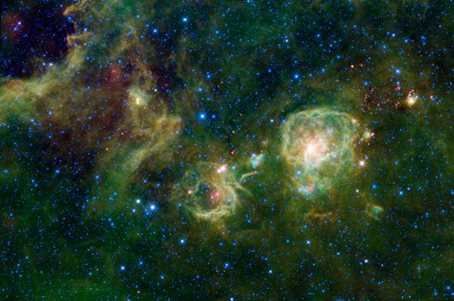 NASA image: WISE Peers into the Stellar Darkness
