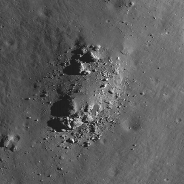 NASA image: Central Peak of Bullialdus Crater