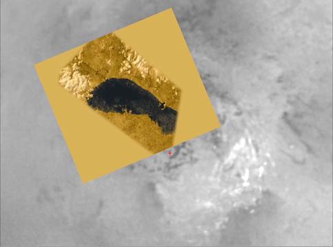 This image is from an animation that glides along the shoreline of Ontario Lacus, the largest lake on the southern hemisphere of Saturn moon Titan. The animation is based on overlapping radar images obtained by NASA Cassini spacecraft.