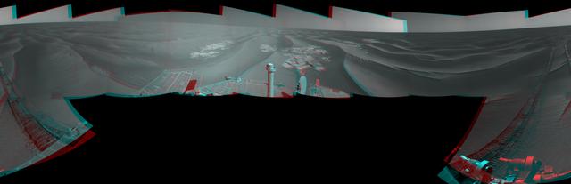 NASA image: Opportunity Surroundings After Sol 2220 Drive Stereo