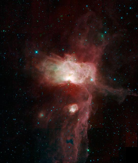 NASA image: A Flame in Orion Belt