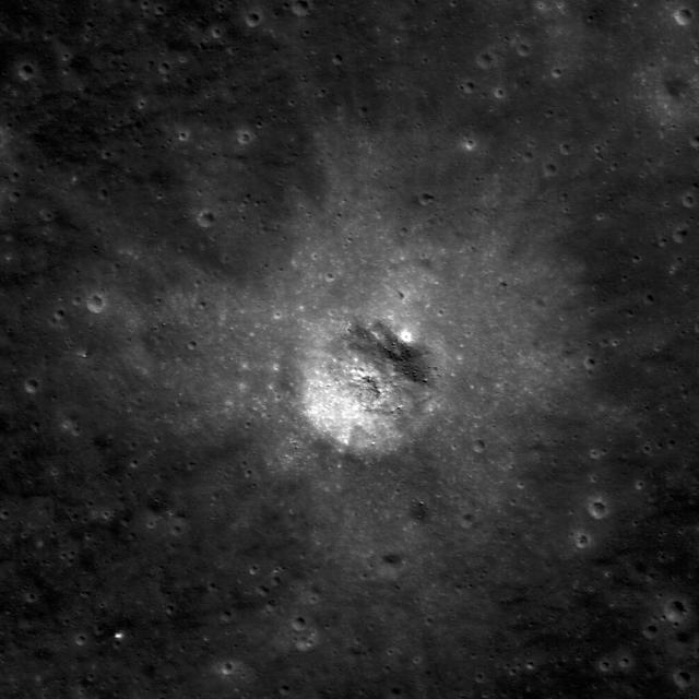 NASA image: Immature Ejecta