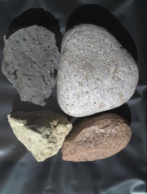 Test Image of Earth Rocks by Mars Camera