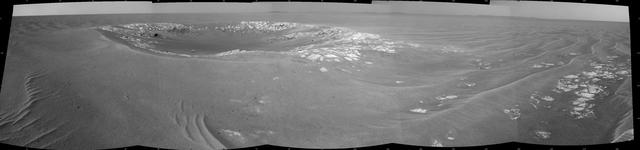 Intrepid Crater on Opportunity Martian Trek