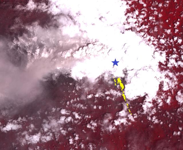 NASA image: Merapi Volcano Continues its Destructive Eruption