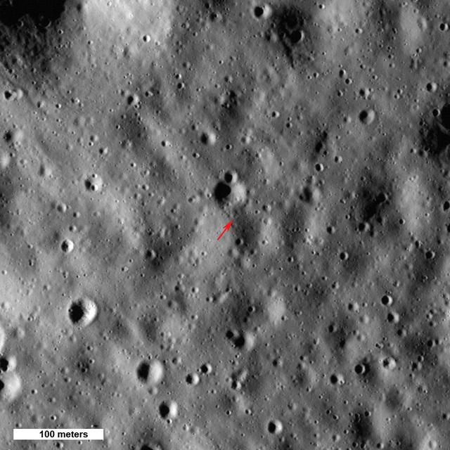 NASA image: Highest Point on the Moon