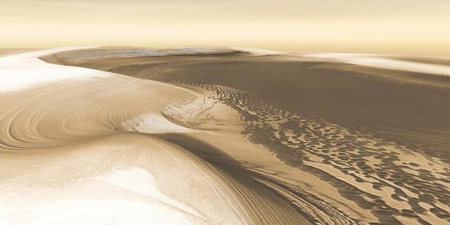 NASA image: Mars Odyssey All Stars: Chasma Boreale