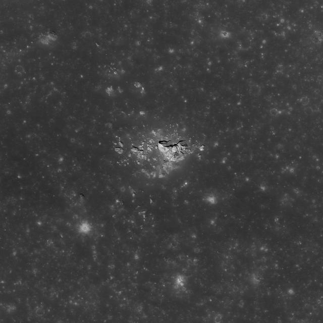 NASA image: Kepler Crater Ejecta