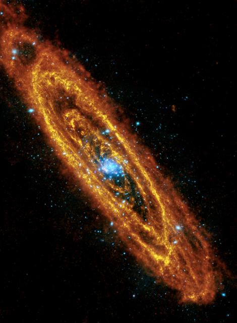 NASA image: Andromeda is So Hot n Cold