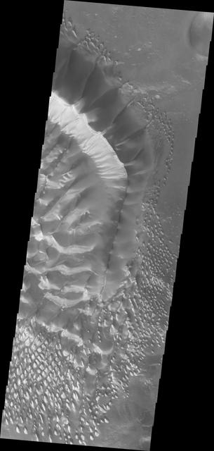 NASA image: Russell Crater Dunes