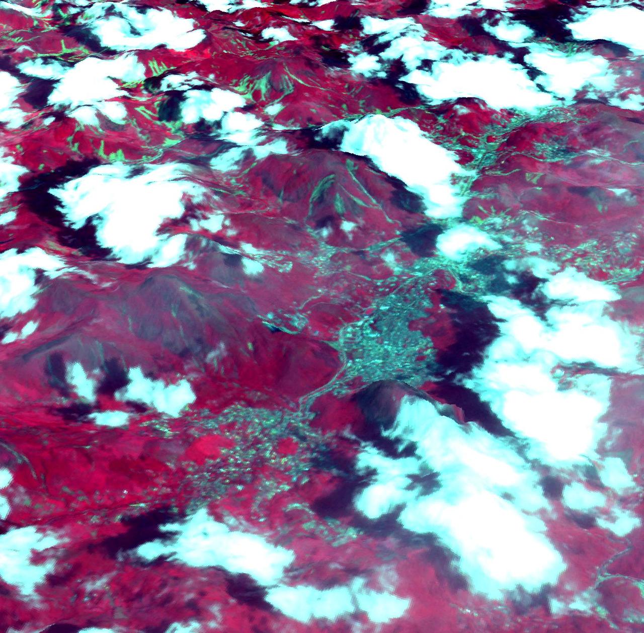 On Jan. 18, 2011, NASA Terra spacecraft captured this 3-D perspective image of the city of Nova Friburgo, Brazil. A week of torrential rains triggered a series of deadly mudslides and floods. More details about this image at the Photojournal.