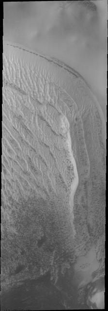 NASA image: Richardson Crater Dunes