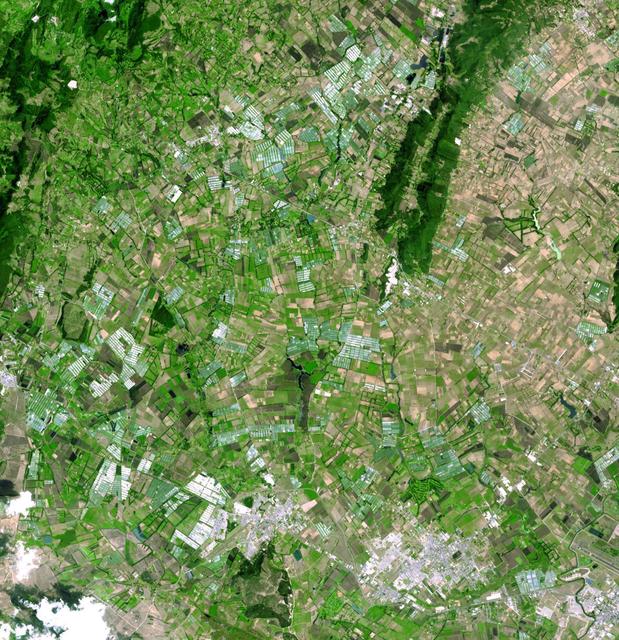 NASA image: Bogota, Colombia