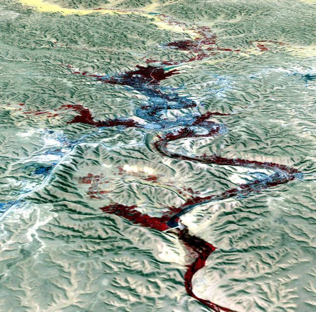 NASA image: Mzab Valley, Algeria
