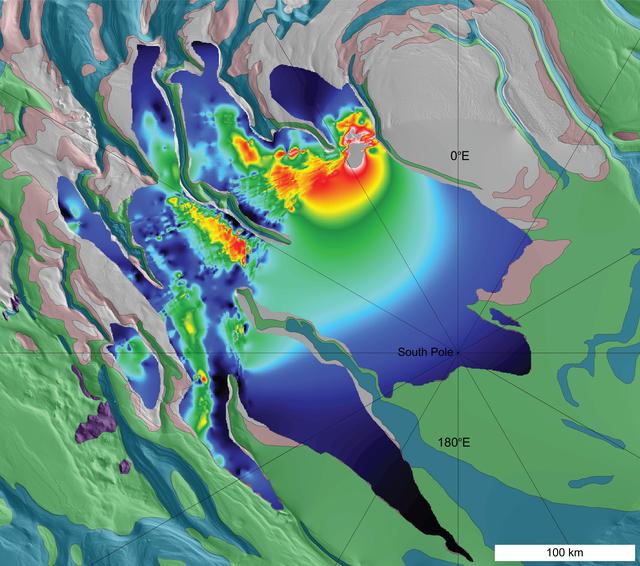 NASA image: Thickness Map of Buried Carbon-Dioxide Deposit