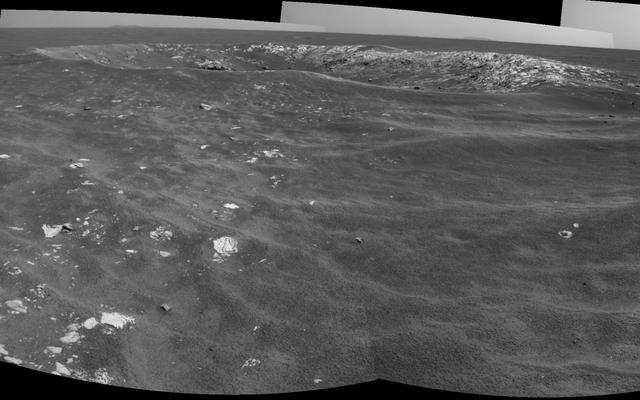 NASA image: Martian Freedom 7 Crater 50 Years After Freedom 7 Flight