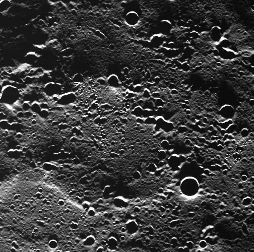 A First Look at Terrain Near Mercury North Pole