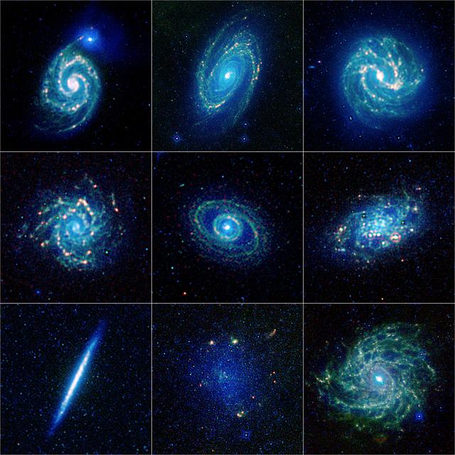 NASA image: The Galaxy Menagerie from WISE