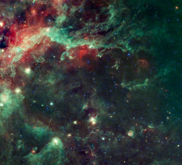 NASA image: Star Formation in the Heart of the Swan
