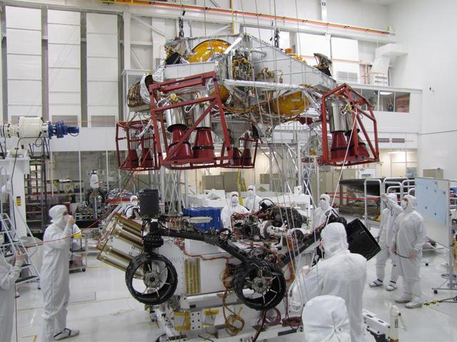 NASA image: Testing for Mars Science Laboratory Descent