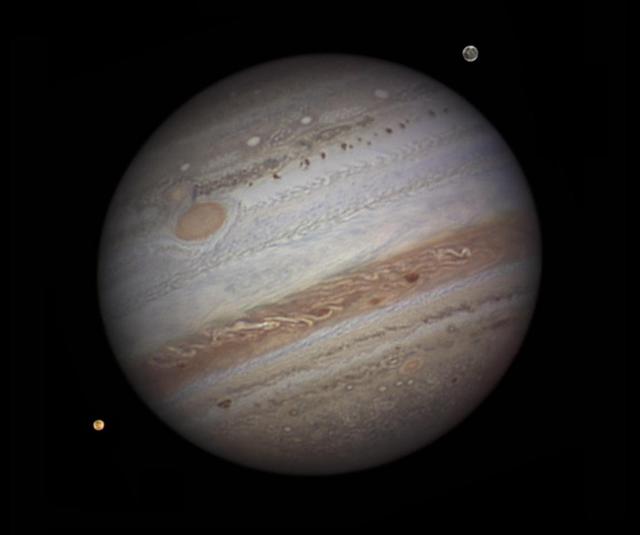 NASA image: Jupiter from the Ground