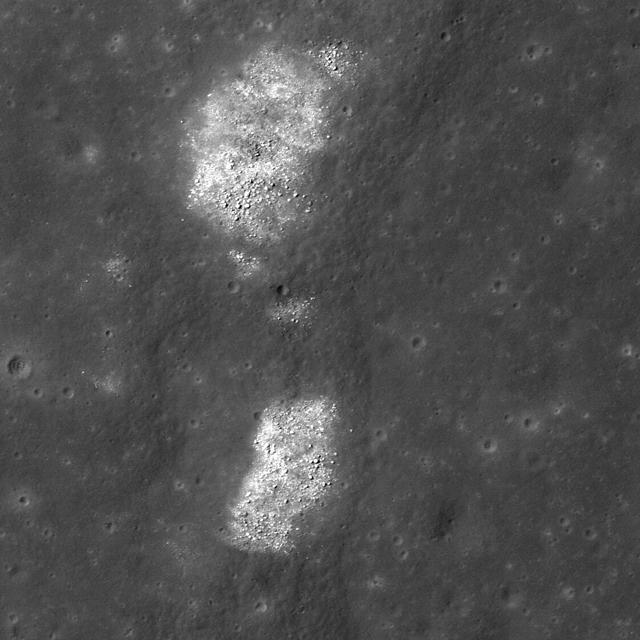 Bright Ridge near Mons Hansteen